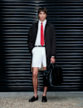 Regular Fit Stretch Chino Shorts