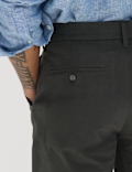 Regular Fit Stretch Chino Shorts