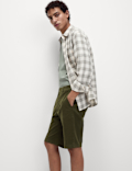 Regular Fit Stretch Chino Shorts