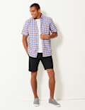 Cotton Rich Chino Shorts with Stretch