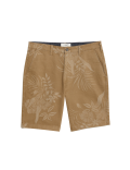 Floral Stretch Chino Shorts