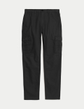 Tapered Fit Pure Cotton Cargo Trousers