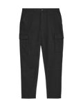 Tapered Fit Stretch Cargo Trousers