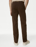 Straight Fit Utility Stretch Trousers