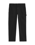 Straight Fit Utility Stretch Trousers