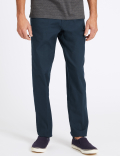 Regular Fit Chinos with Stretch