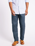 Regular Fit Pure Cotton Chinos with Stormwear&trade;