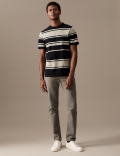 Slim Fit Italian 5 Pocket Trousers
