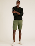Pure Cotton Cargo Shorts