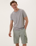 Pure Cotton Cargo Shorts