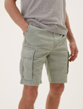 Pure Cotton Cargo Shorts