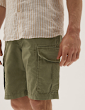 Organic Cotton Cargo Shorts