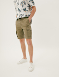 Pure Cotton Cargo Shorts