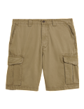 Pure Cotton Cargo Shorts