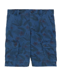 Pure Cotton Printed Cargo Shorts