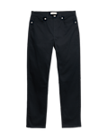 Straight Fit Textured 5 Pocket Trousers