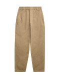 Pure Cotton Herringbone Trousers