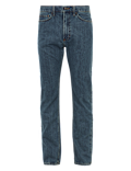 Pure Cotton Straight Fit Jeans