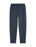 Tapered Fit Stretch Twill Trousers