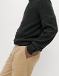 Loose Fit Stretch Chinos