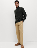 Loose Fit Stretch Chinos