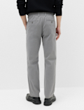 Regular Fit Half Elasticated Waist Chinos