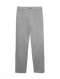 Regular Fit Half Elasticated Waist Chinos