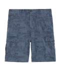 Pure Cotton Printed Cargo Shorts