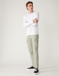 Tapered Fit Lightweight Cargo Trousers
