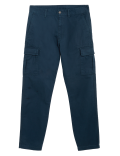 Tapered Fit Lightweight Cargo Trousers