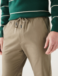 Tapered Fit Elasticated Waist Trousers