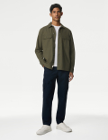 Tapered Fit Pure Cotton Lightweight Cargo Trousers