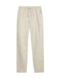 Tapered Fit Elasticated Waist Trousers