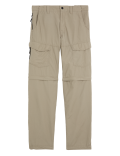 Regular Fit Zip Off Trekking Cargo Trousers