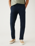Slim Fit Belted Trekking Trousers