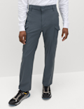 Straight Fit Technical Cargo Trousers