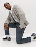 Straight Fit Technical Cargo Trousers