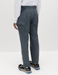 Straight Fit Technical Cargo Trousers