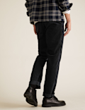Regular Fit Corduroy Stretch Trousers