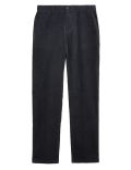 Regular Fit Corduroy Stretch Trousers