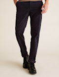 Regular Fit Corduroy Stretch Trousers