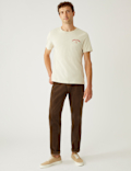 Regular Fit Luxury Corduroy Stretch Trouser