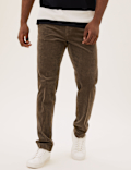 Regular Fit Lux Corduroy Stretch Trousers
