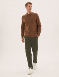 Regular Fit Lux Corduroy Stretch Trousers