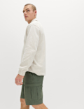 Straight Fit Cargo Shorts