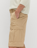 Straight Fit Cargo Shorts