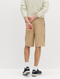 Straight Fit Cargo Shorts
