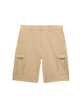 Straight Fit Cargo Shorts