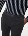 Slim Fit Corduroy Stretch Chinos