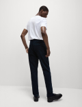 Slim Fit Diagonal Corduroy 5 Pocket Trousers